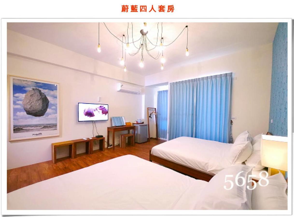 蔚藍白鷺民宿 Tungkang Kültér fotó